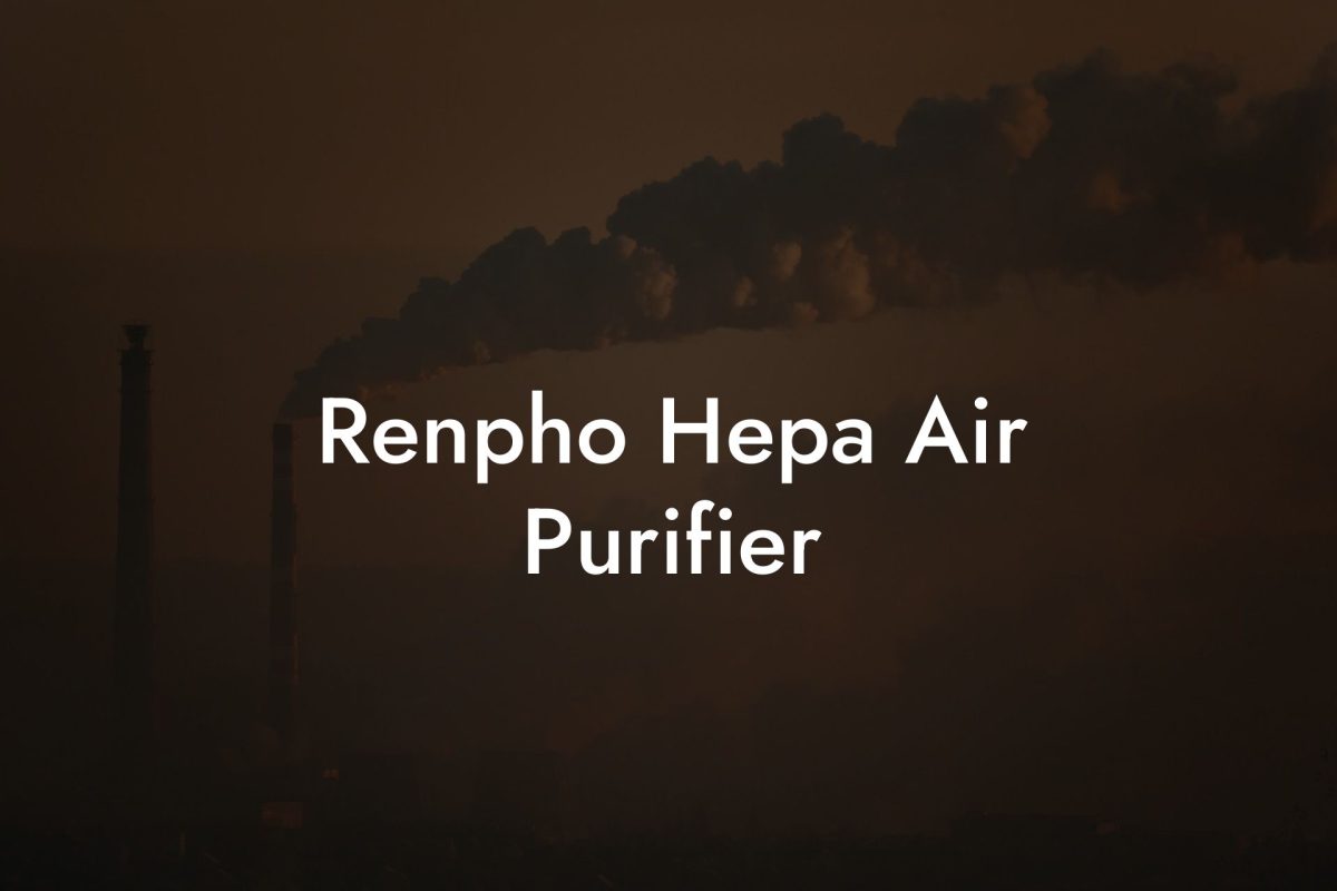 Renpho Hepa Air Purifier