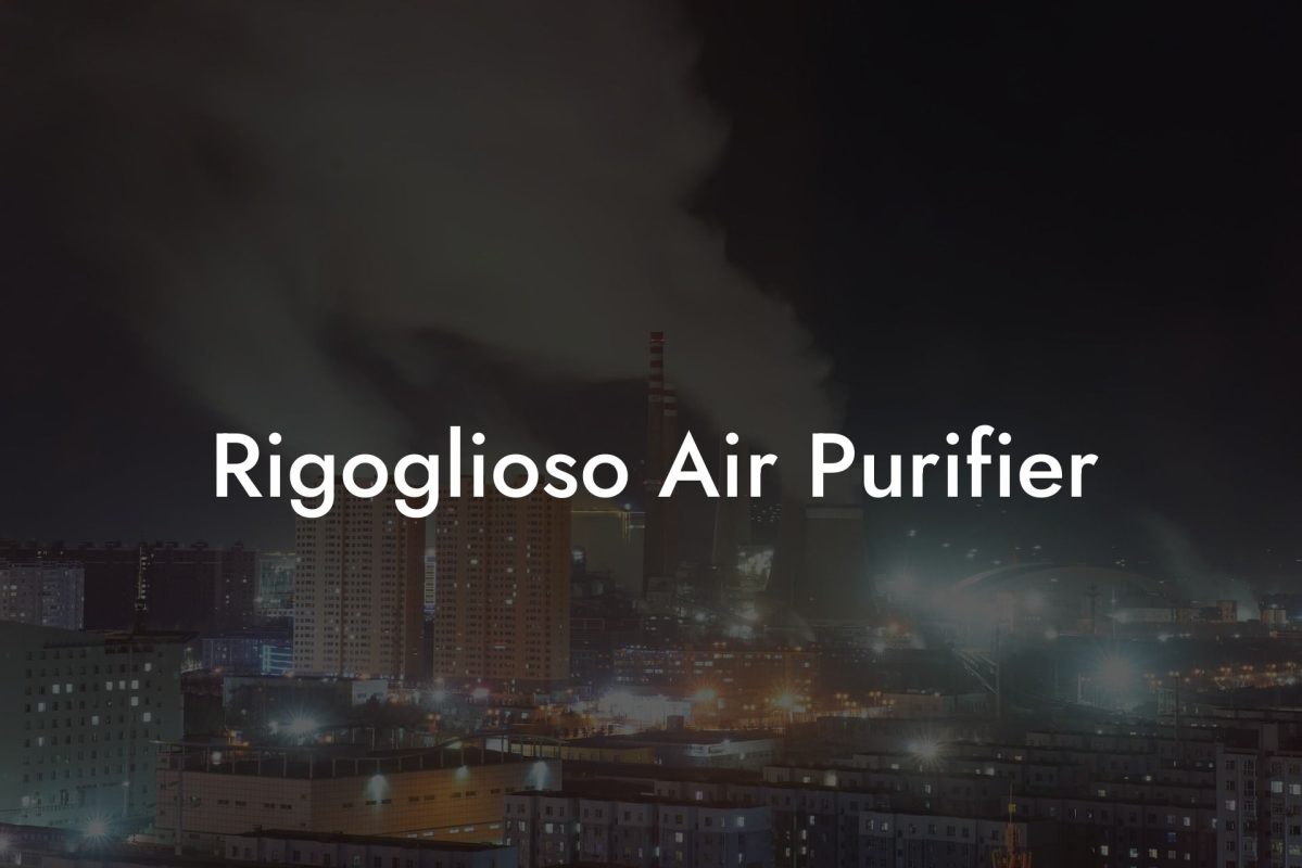 Rigoglioso Air Purifier