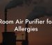 Room Air Purifier for Allergies