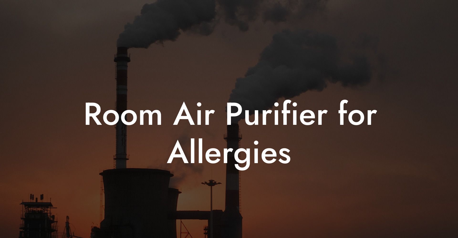 Room Air Purifier for Allergies