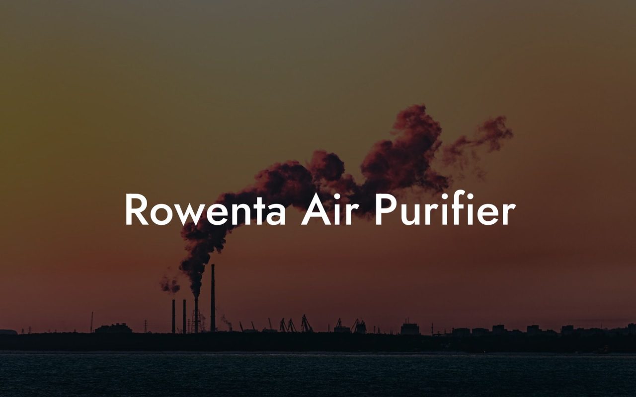 Rowenta Air Purifier