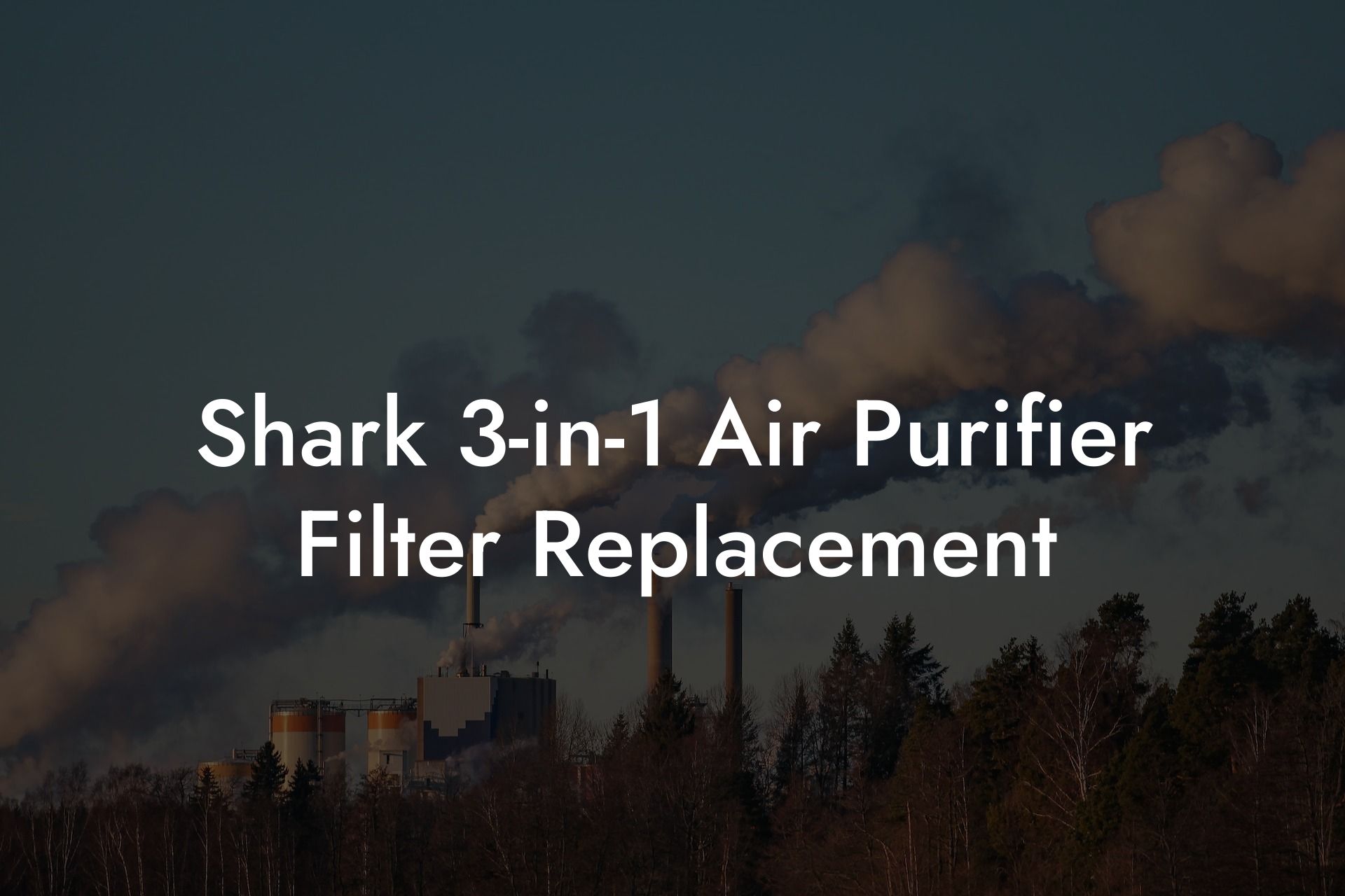 Shark 3-in-1 Air Purifier Filter Replacement