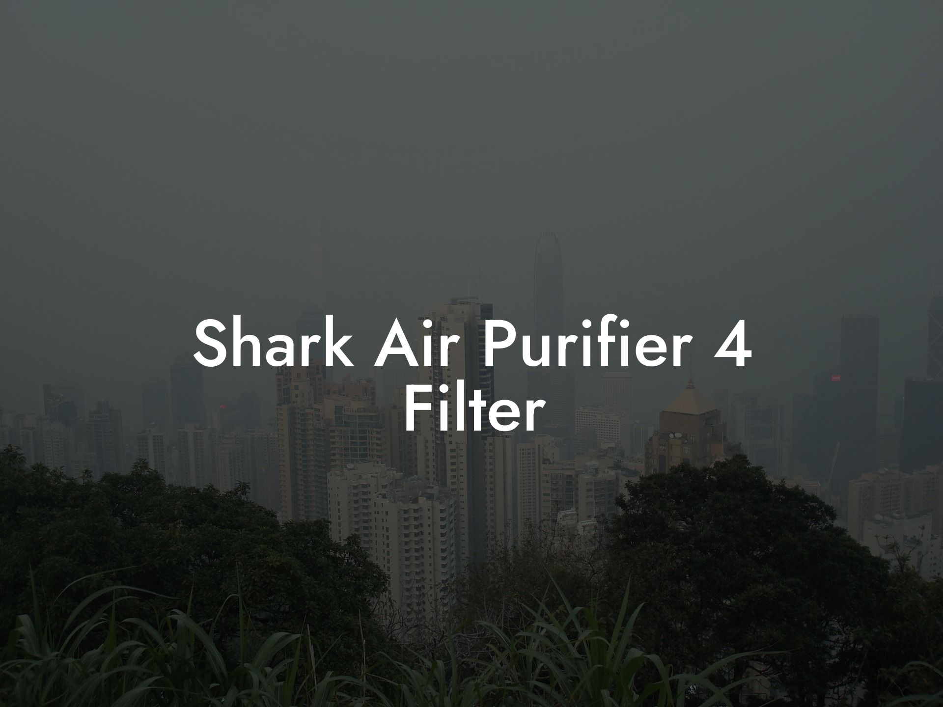 Shark Air Purifier 4 Filter