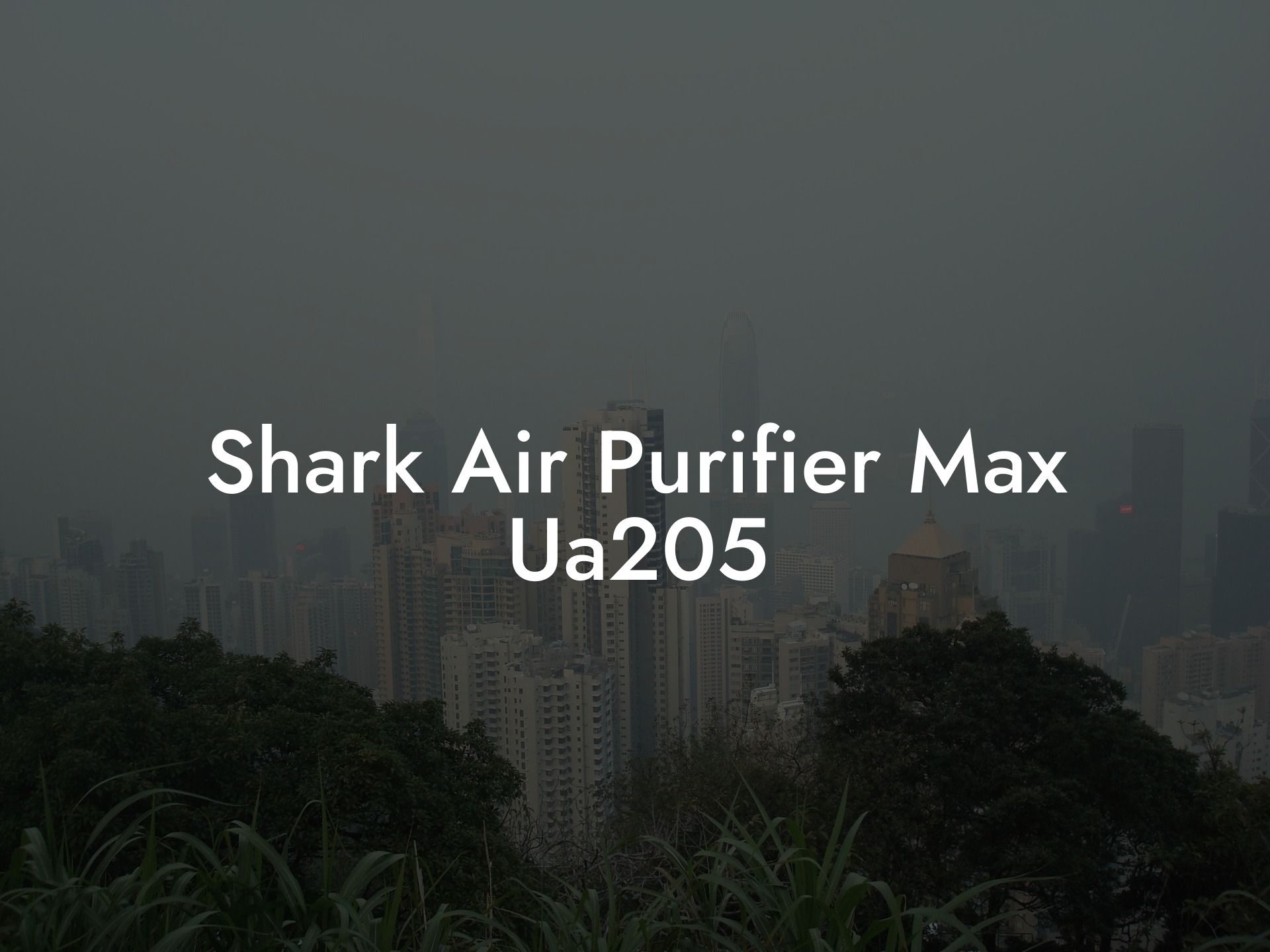 Shark Air Purifier Max Ua205