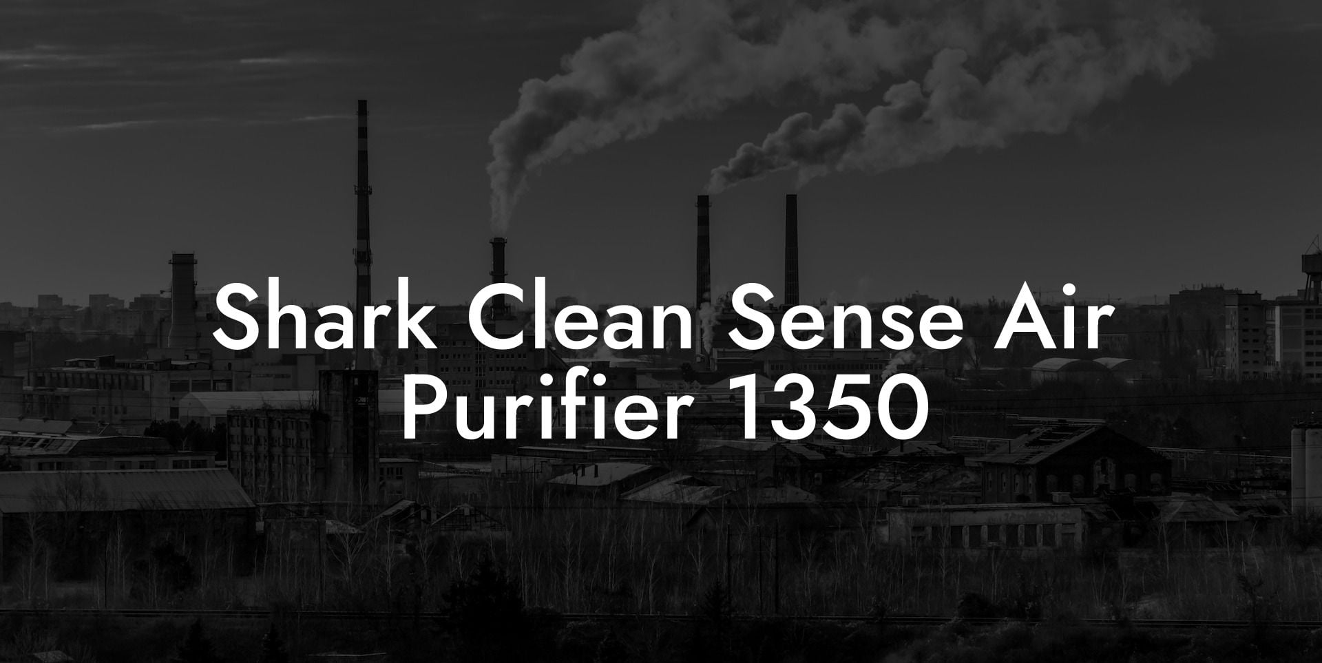 Shark Clean Sense Air Purifier 1350