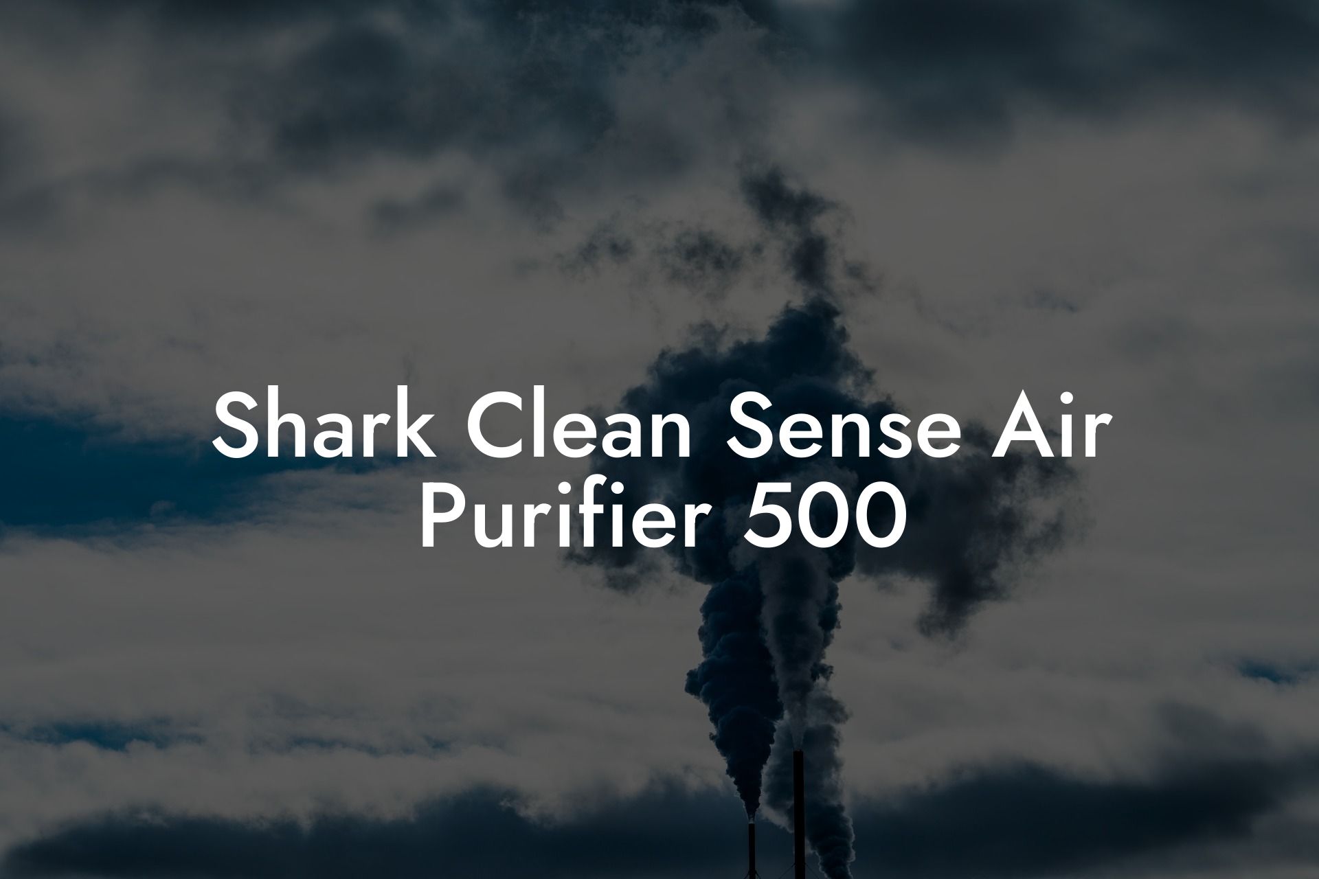 Shark Clean Sense Air Purifier 500