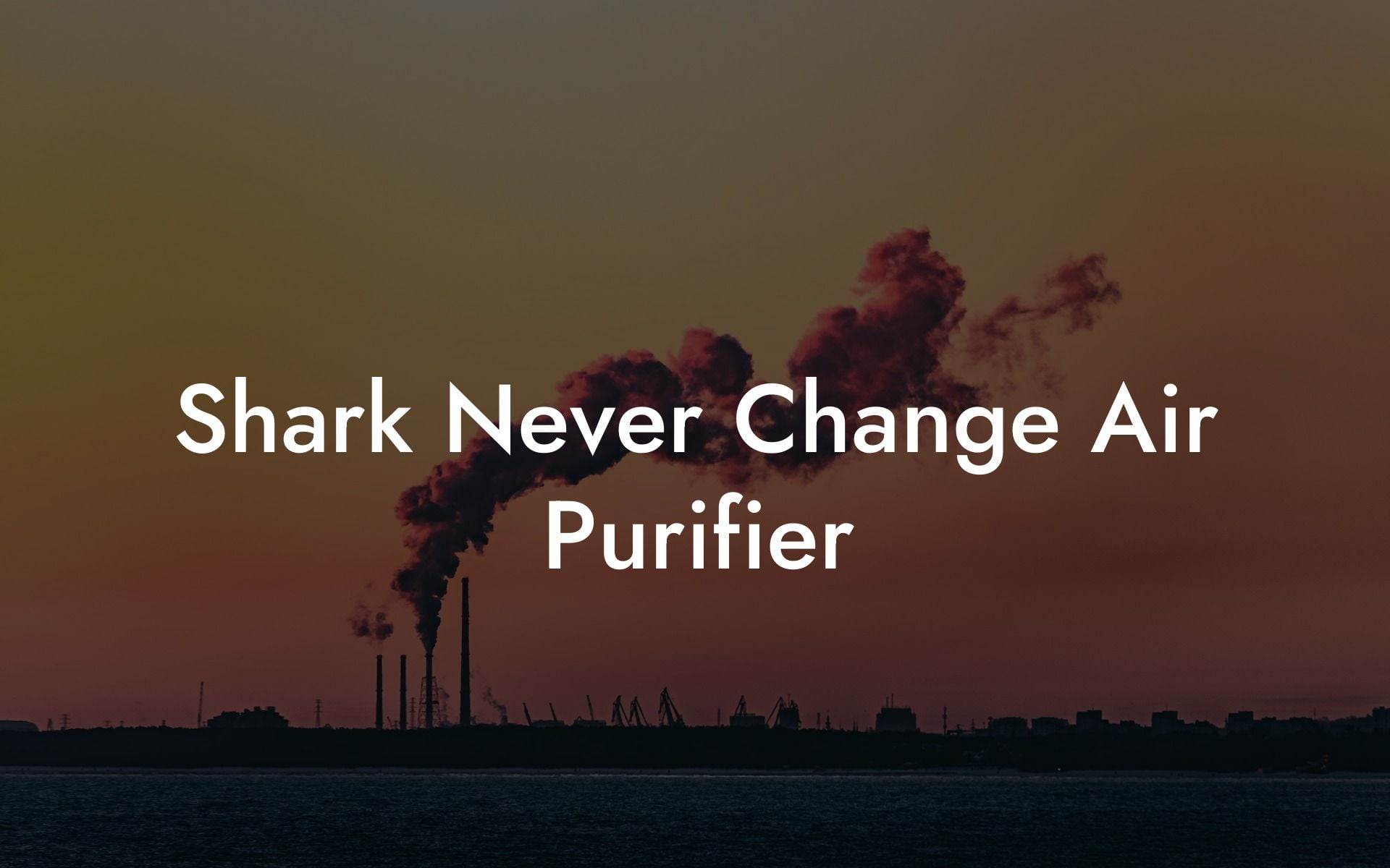 Shark Never Change Air Purifier