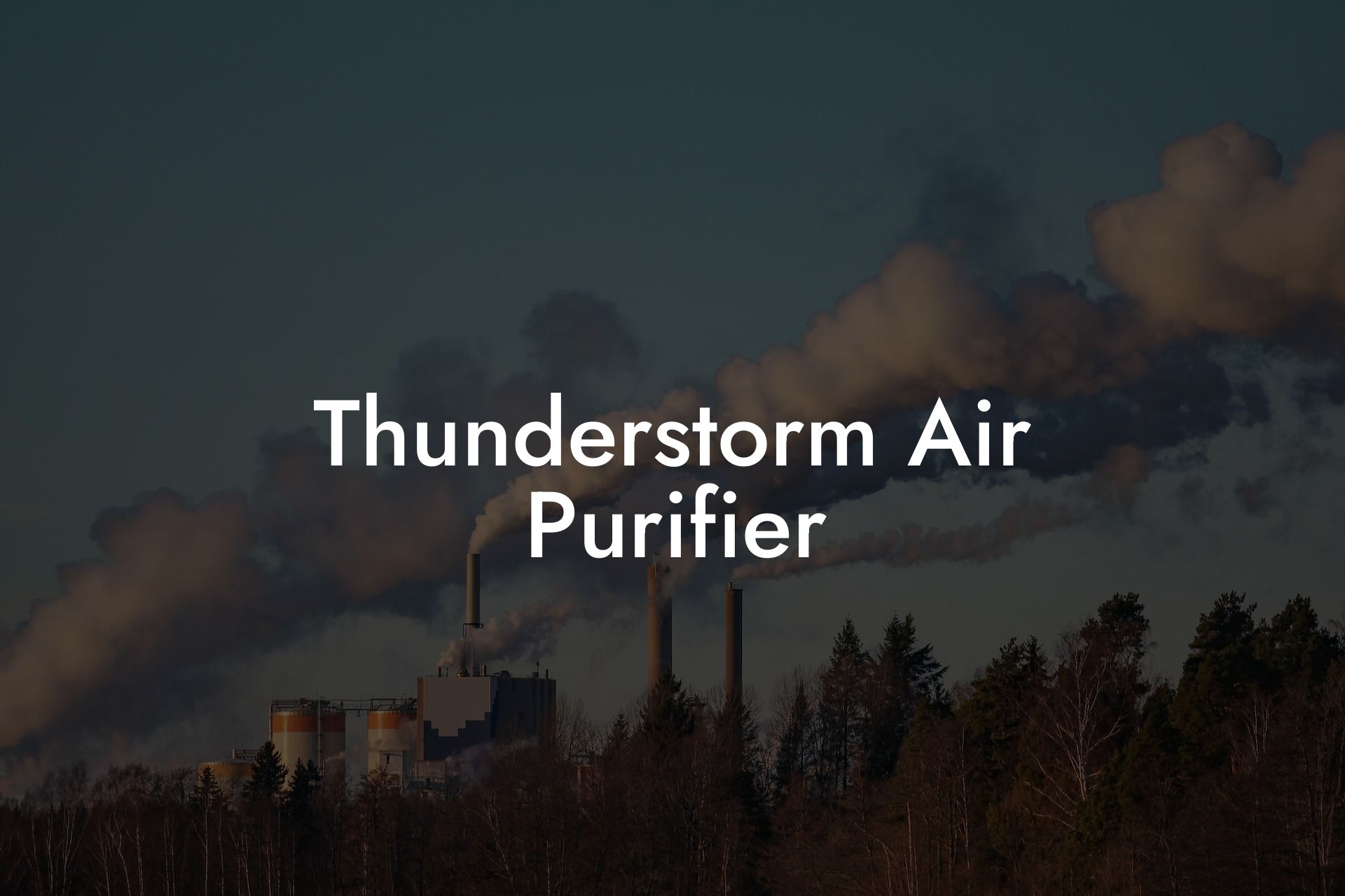 Thunderstorm Air Purifier