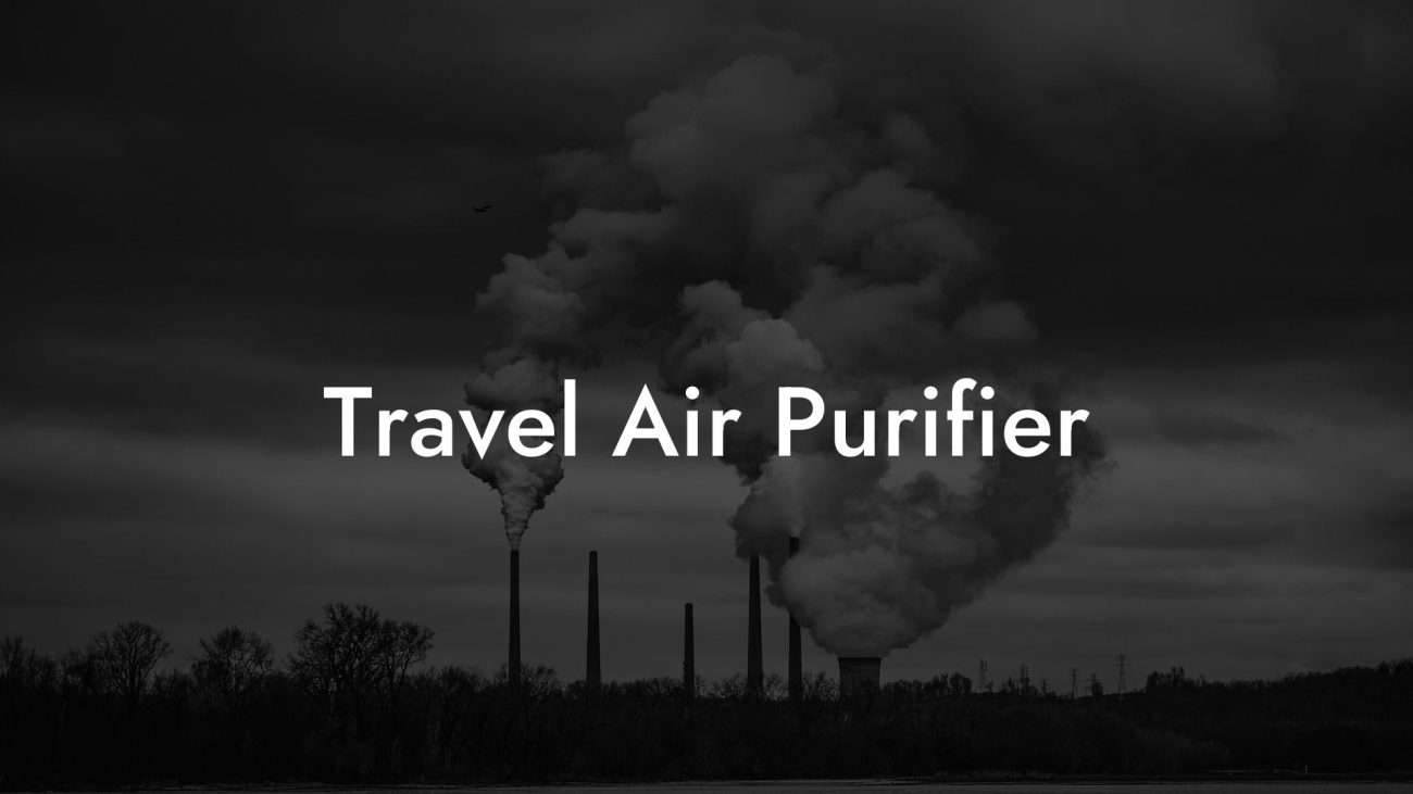 Travel Air Purifier