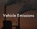 Vehicle Emissions