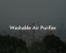 Washable Air Purifier