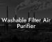 Washable Filter Air Purifier