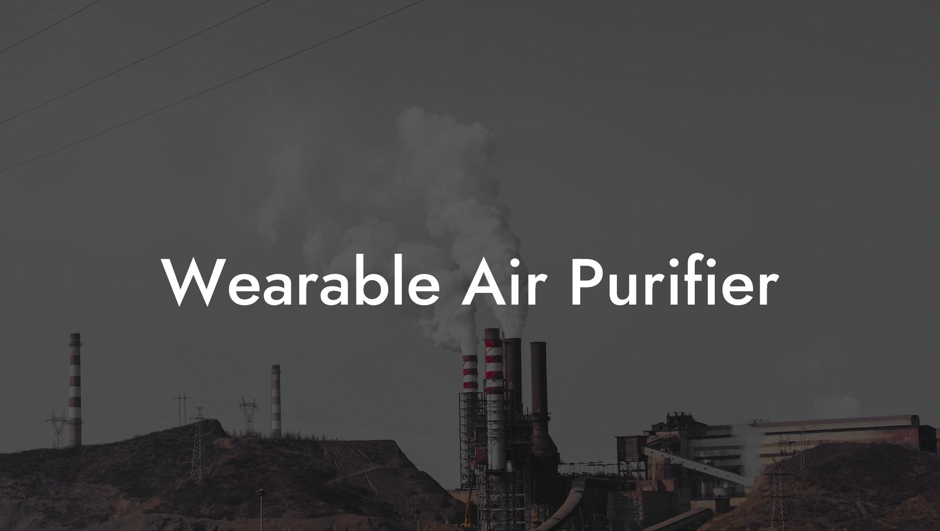 Wearable Air Purifier