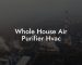 Whole House Air Purifier Hvac