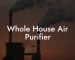 Whole House Air Purifier