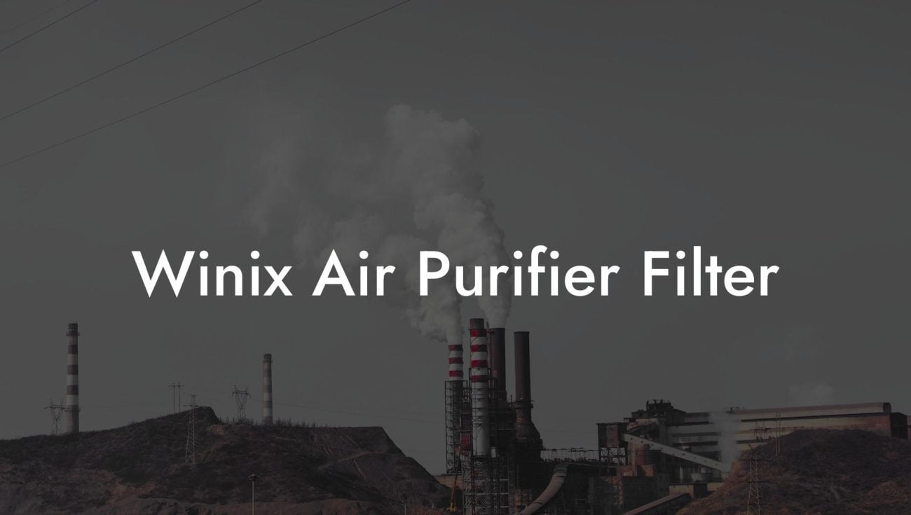 Winix Air Purifier Filter