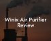 Winix Air Purifier Review