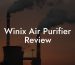 Winix Air Purifier Review