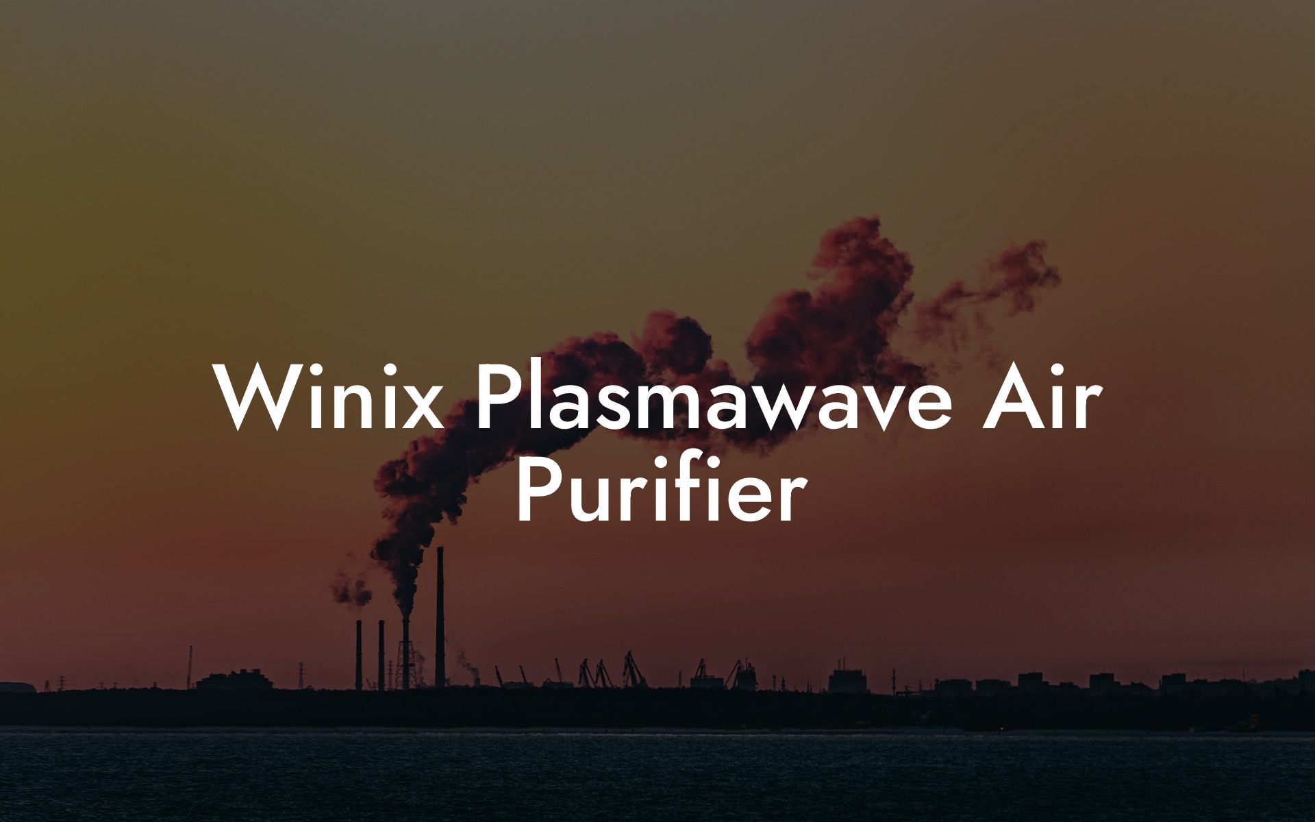 Winix Plasmawave Air Purifier