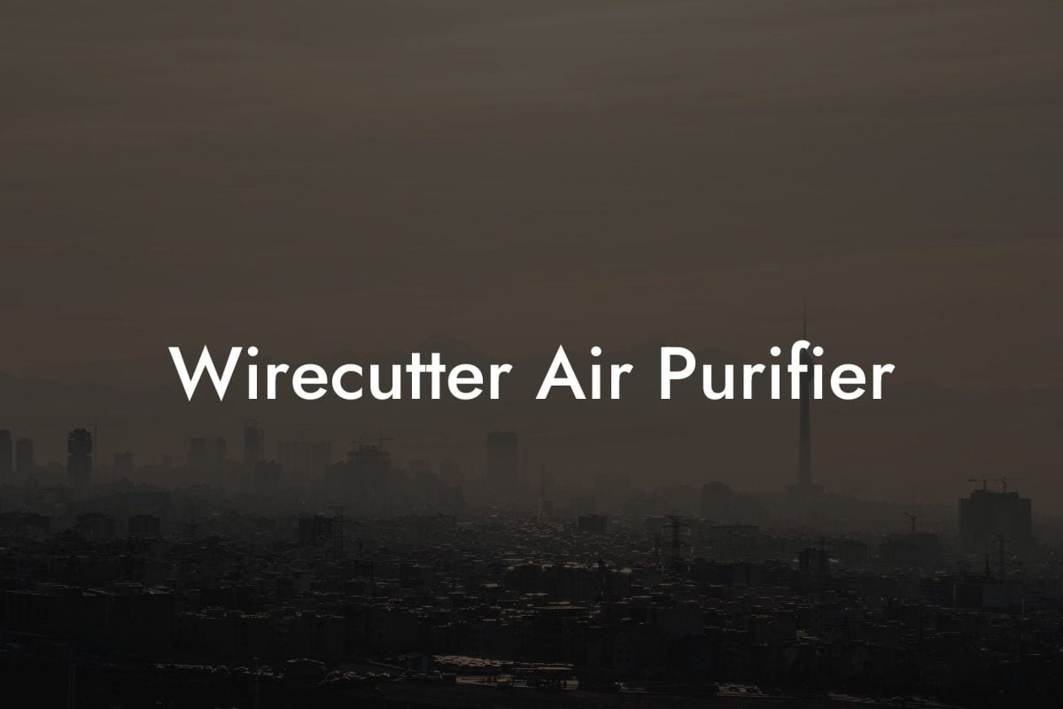 Wirecutter Air Purifier