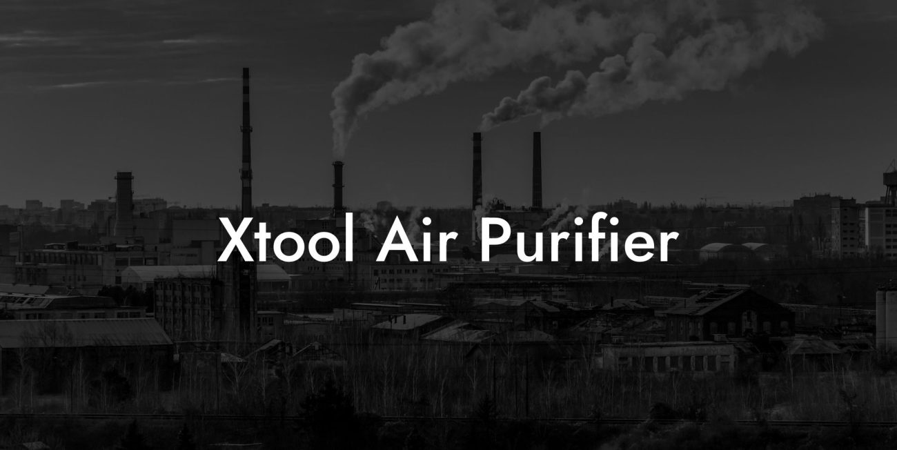 Xtool Air Purifier